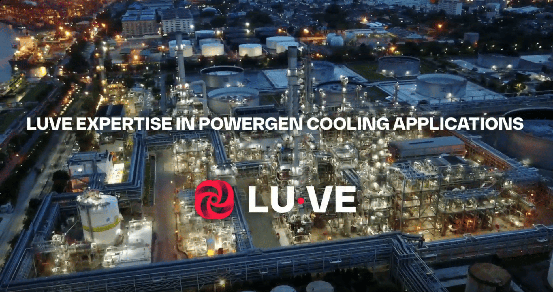 LUVE expertise in Power Generation cooling solutions